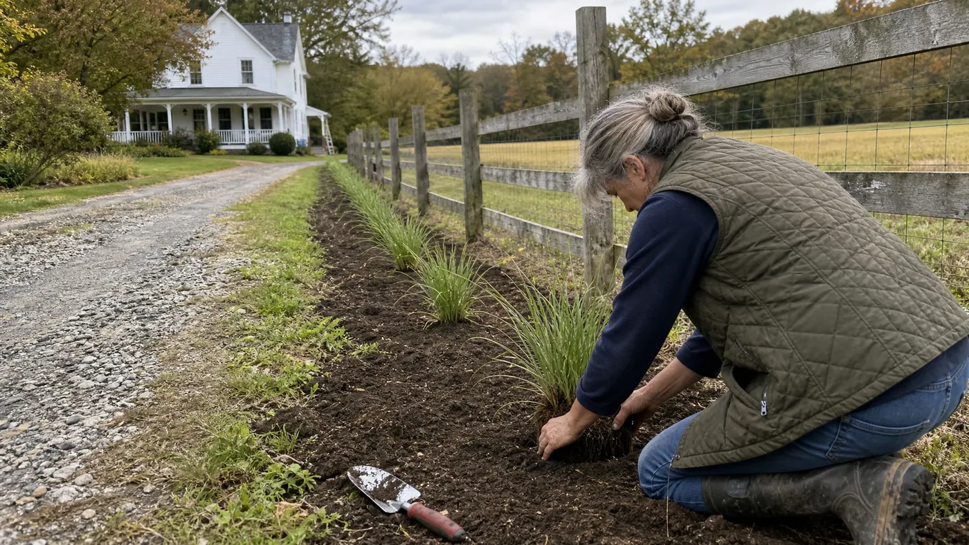 Chinese Silver Grass Spacing for Borders, Hedges and Privacy